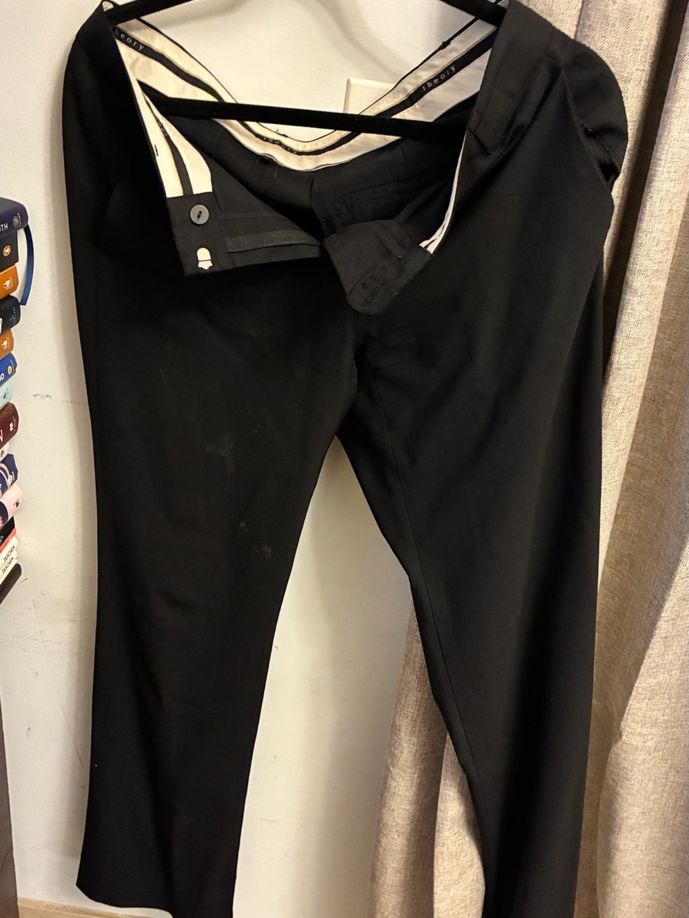Theory Black Women's Dress Pants